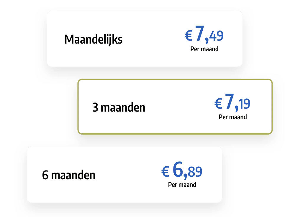 Choose the length of your subscription